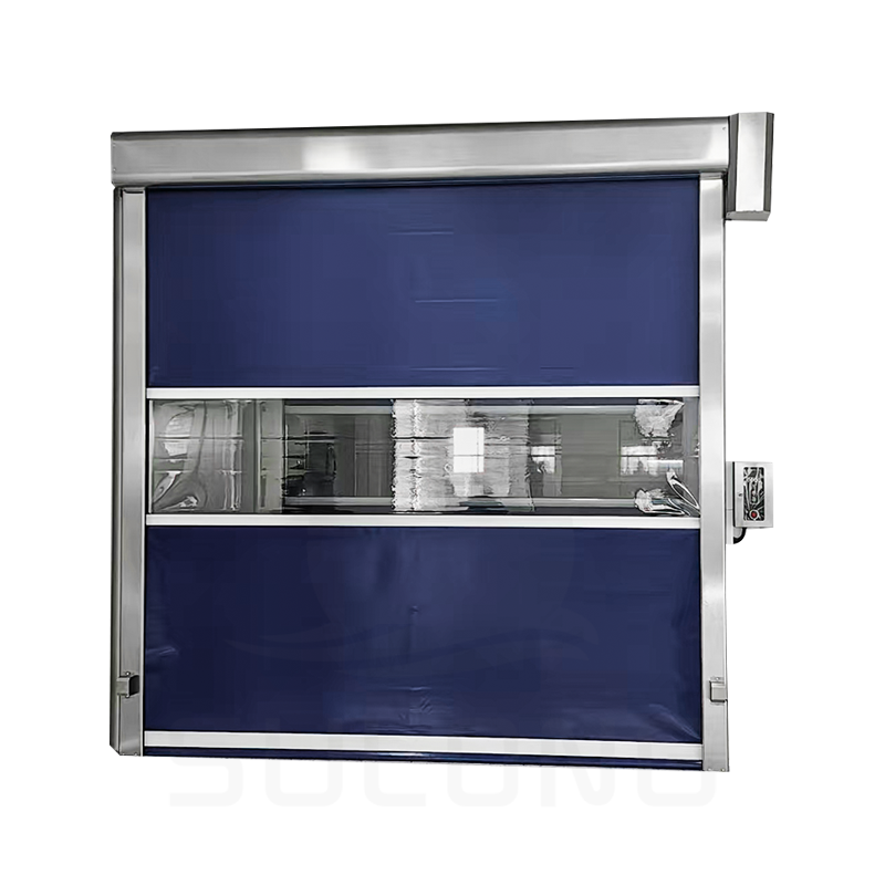 Porta avvolgibile in PVC
